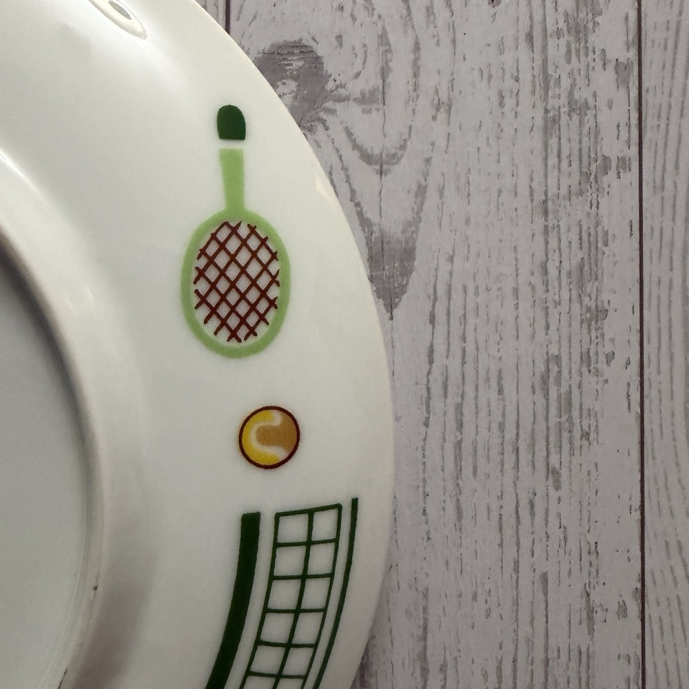 Raj Japan Tennis Racquet‎ Decorative Collectible Child's Plate Vintage Retro MCM - Picture 5 of 7